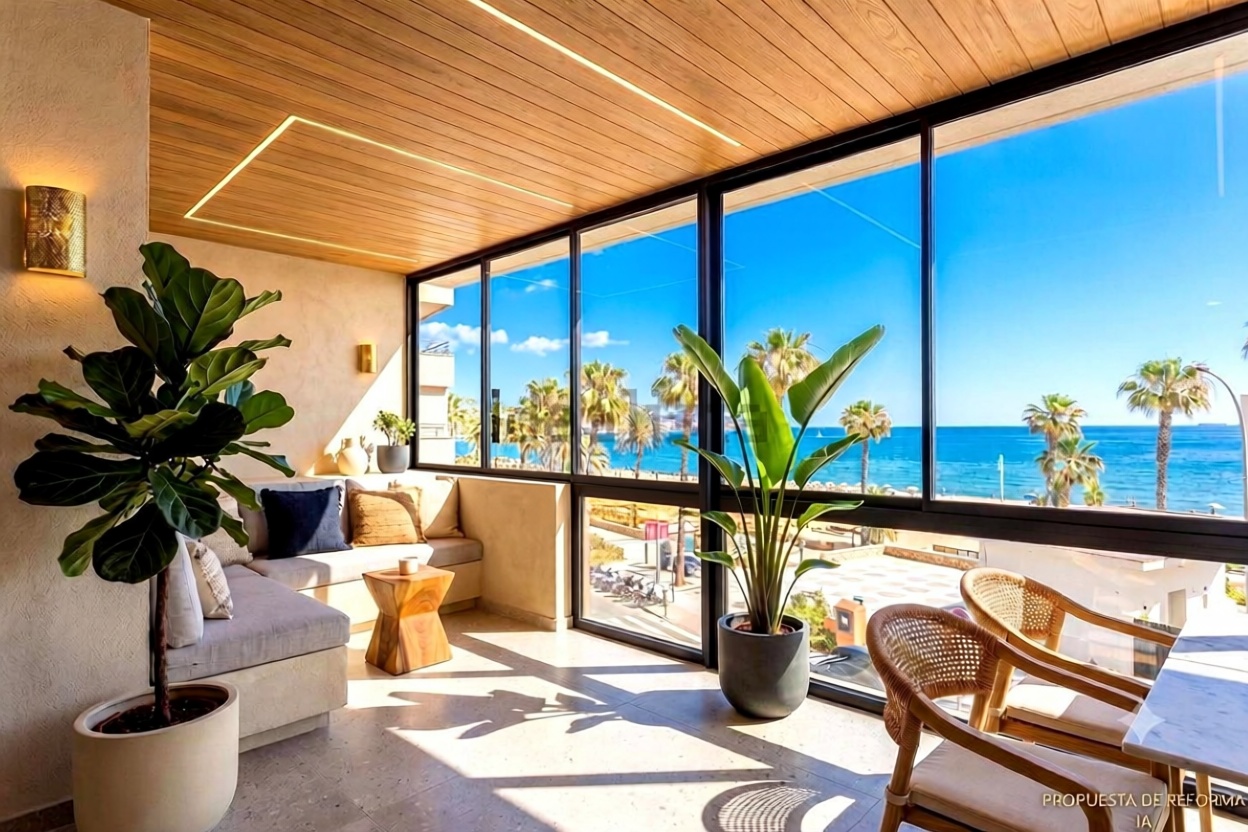 Appartement en première ligne de plage à Málaga