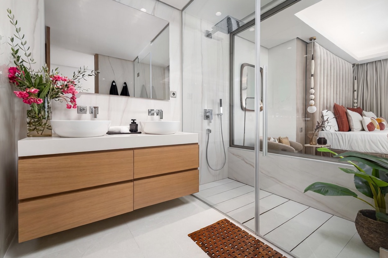 Apartamento em primeira linha de praia em Málaga — Casa banho