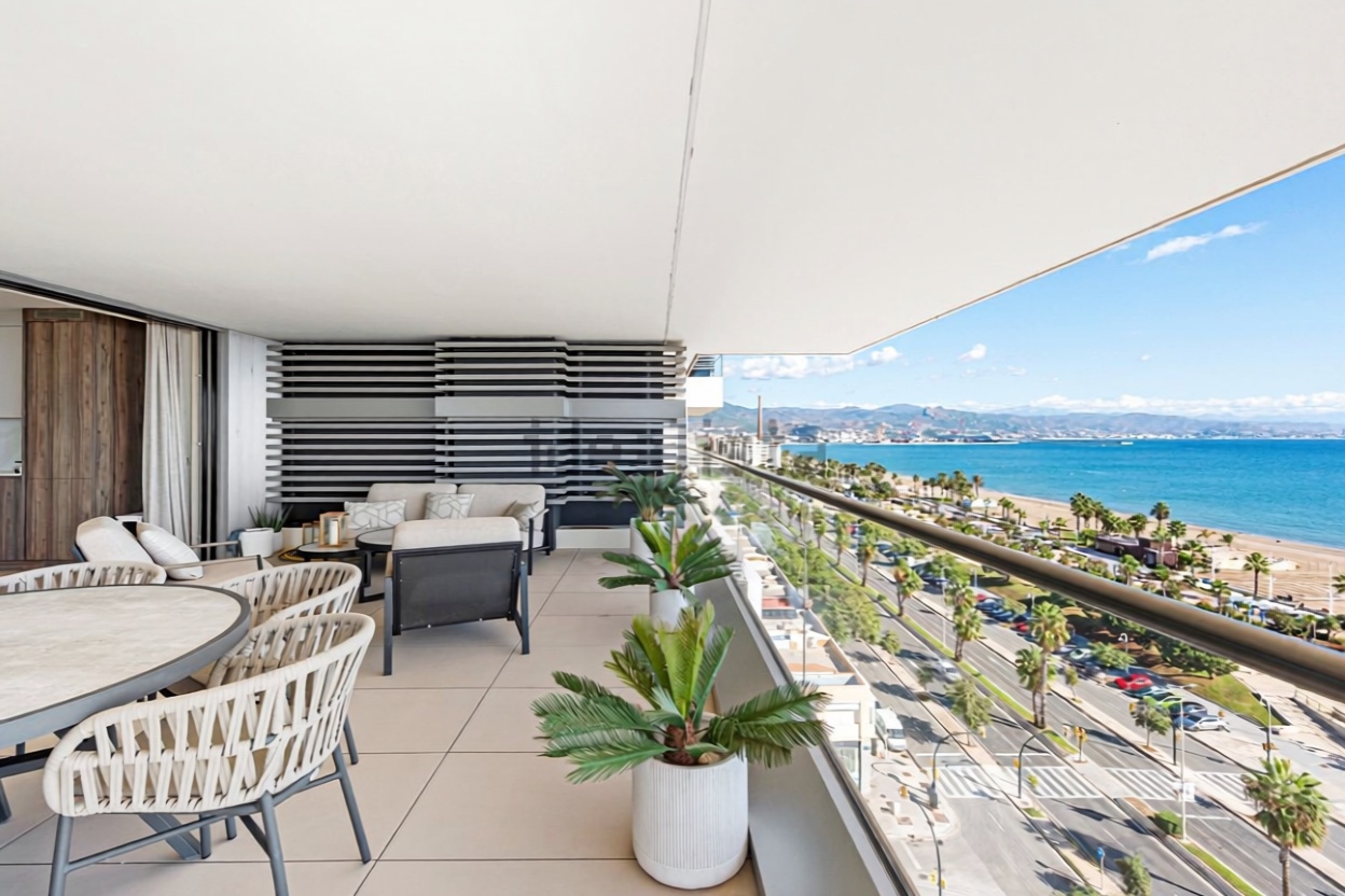 Appartement en première ligne de plage à Málaga