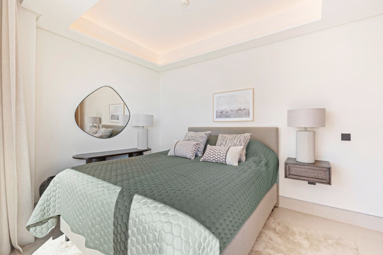 Apartamento em primeira linha de praia em Málaga — Quarto