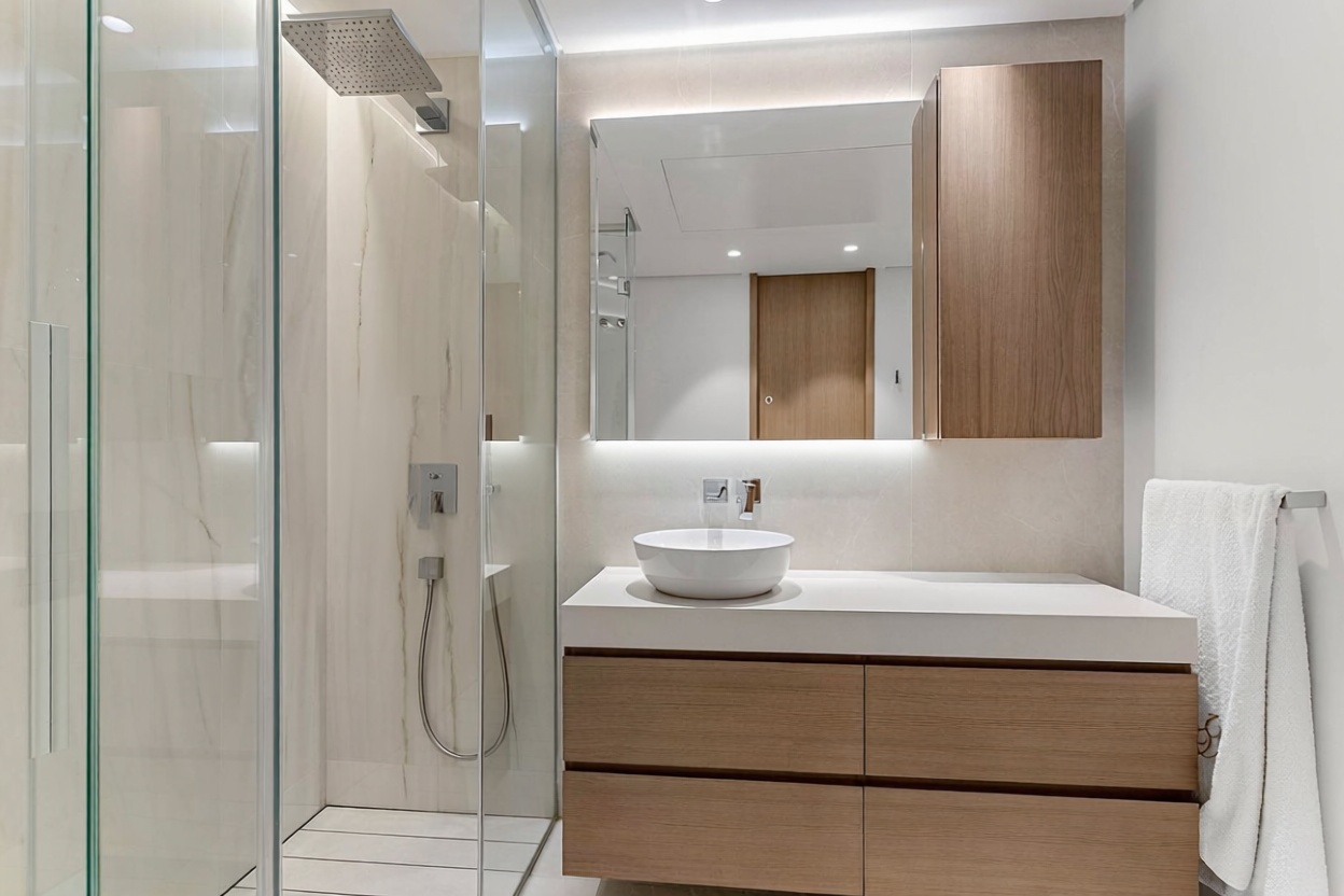 Apartamento em primeira linha de praia em Málaga — Casa banho