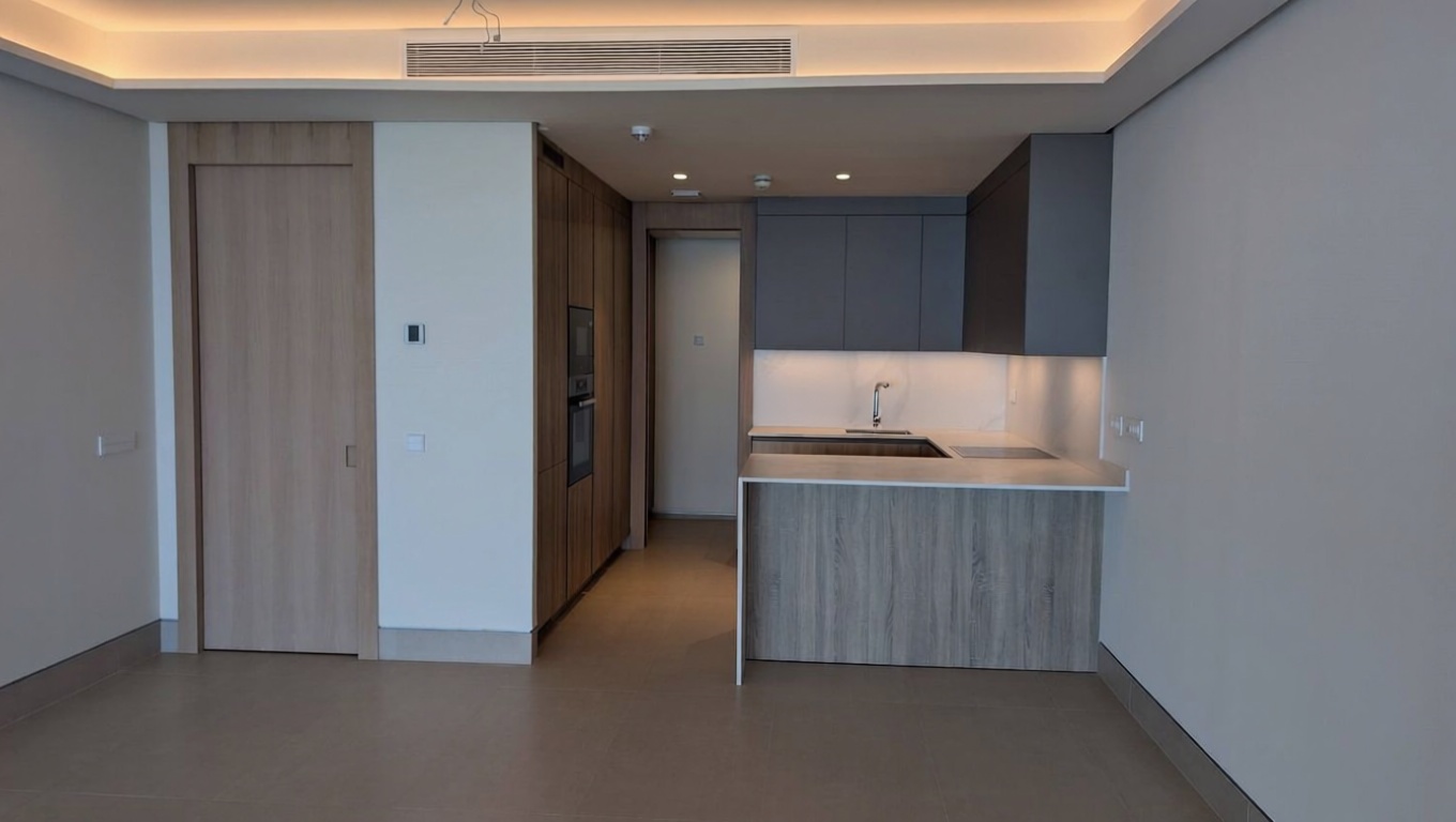 Apartamento em primeira linha de praia em Málaga — Cozinha