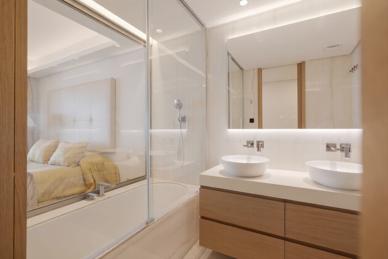 Apartamento em primeira linha de praia em Málaga — Terraço mar