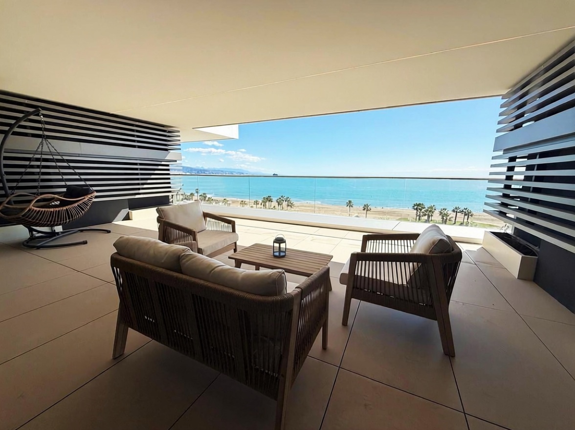 Appartement en première ligne de plage à Málaga