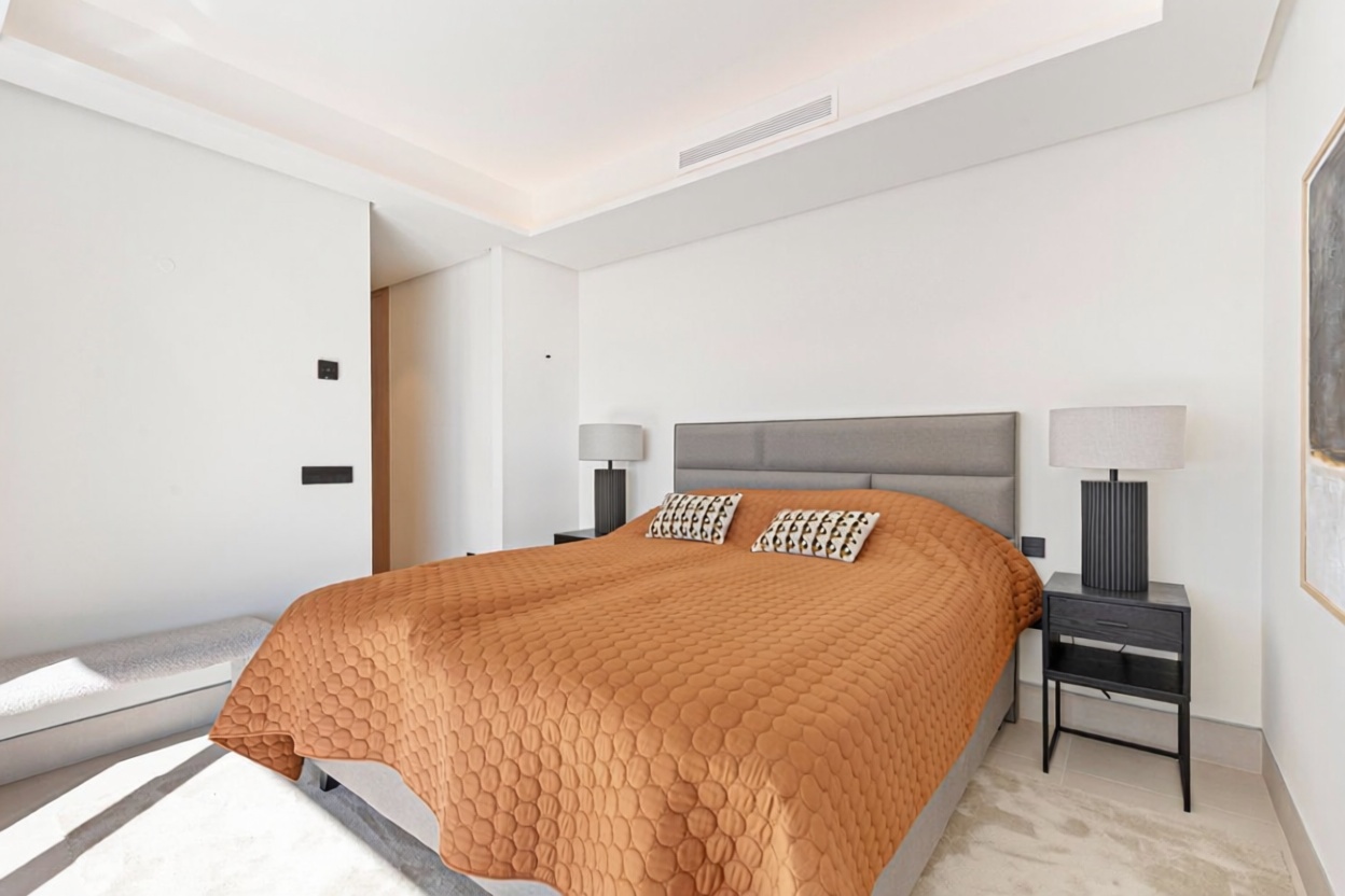 Apartamento em primeira linha de praia em Málaga — Quarto