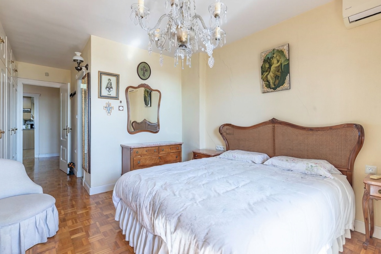Appartement en première ligne de plage à Málaga — Chambre