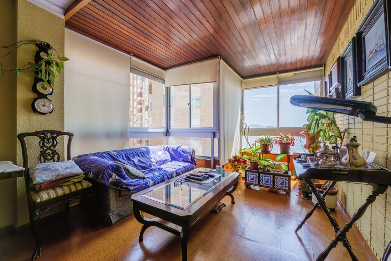 Apartamento em primeira linha de praia em Málaga — Quarto