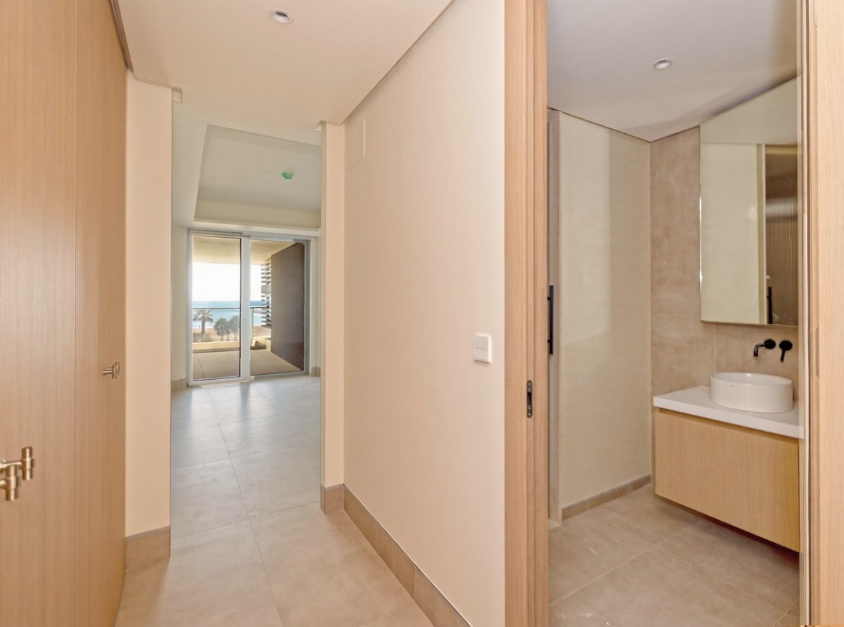 Apartamento em primeira linha de praia em Málaga — Casa banho