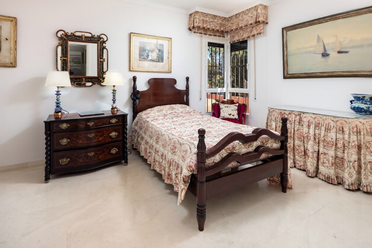 Appartement en première ligne de plage à Málaga — Chambre