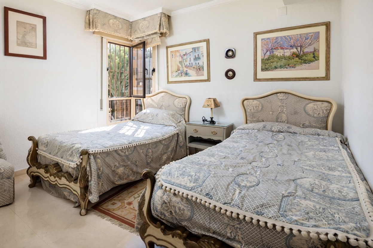 Appartement en première ligne de plage à Málaga — Chambre