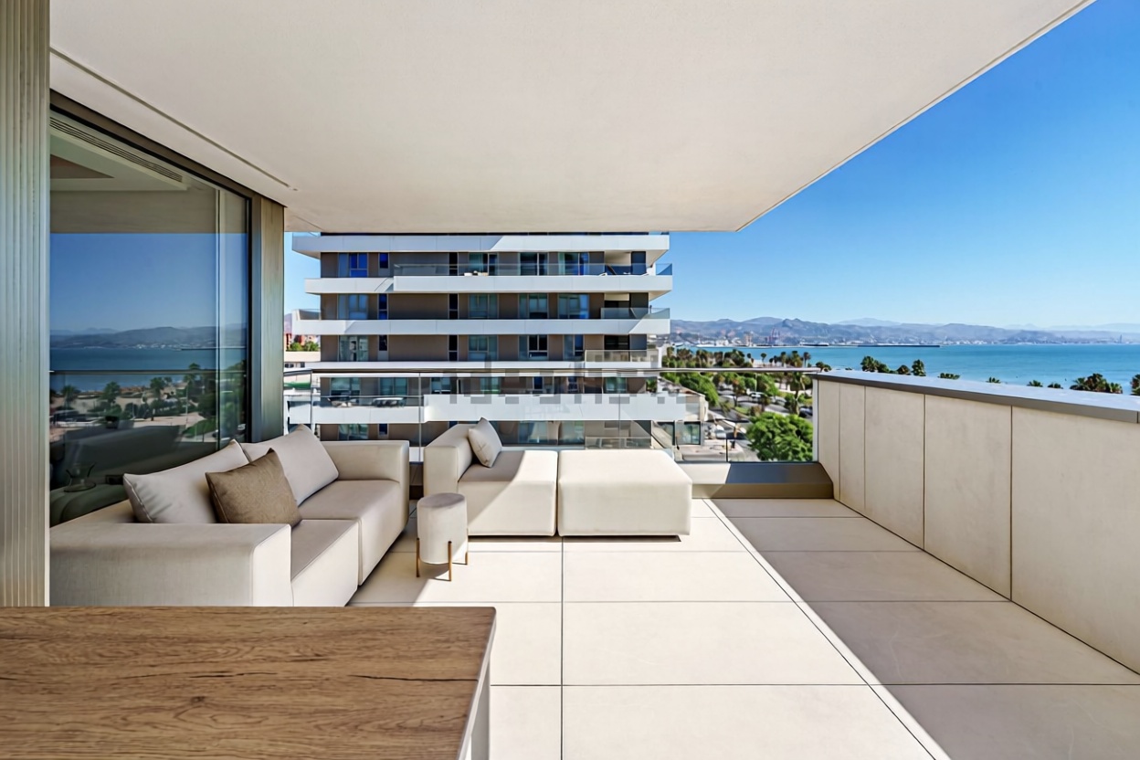 Appartement en première ligne de plage à Málaga