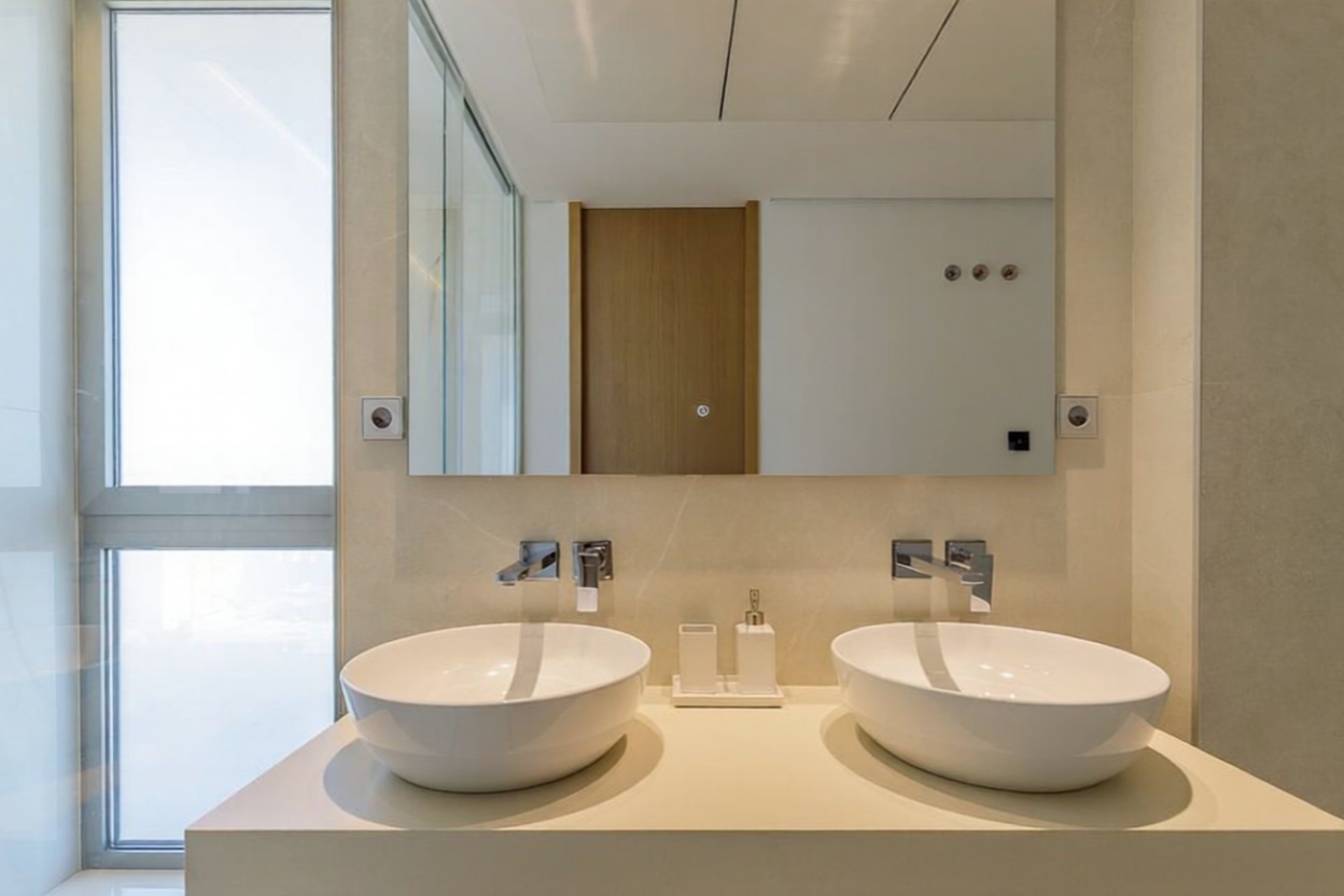 Apartamento em primeira linha de praia em Málaga — Casa banho