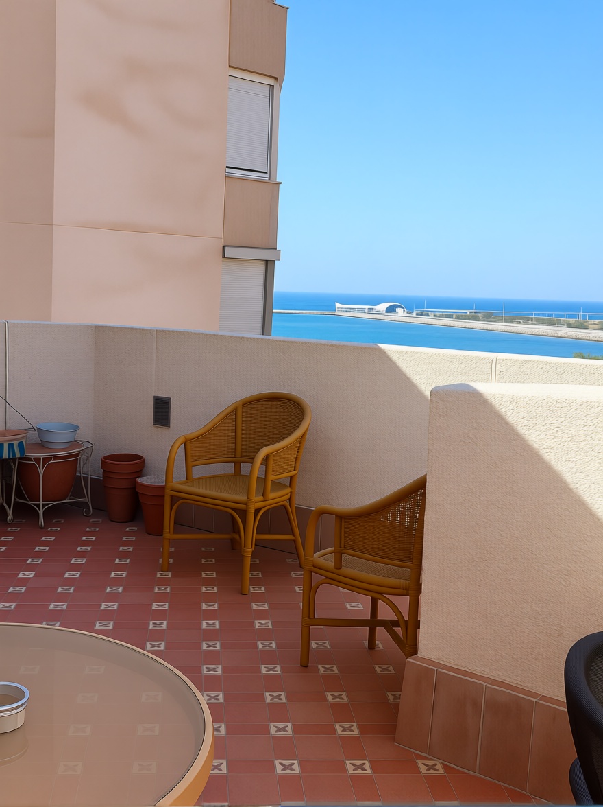 Appartement en attique en première ligne de mer à Málaga