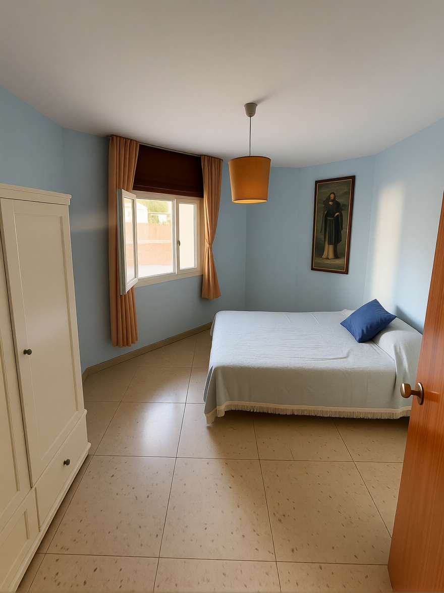 Ático em primeira linha de mar em Málaga — Quarto