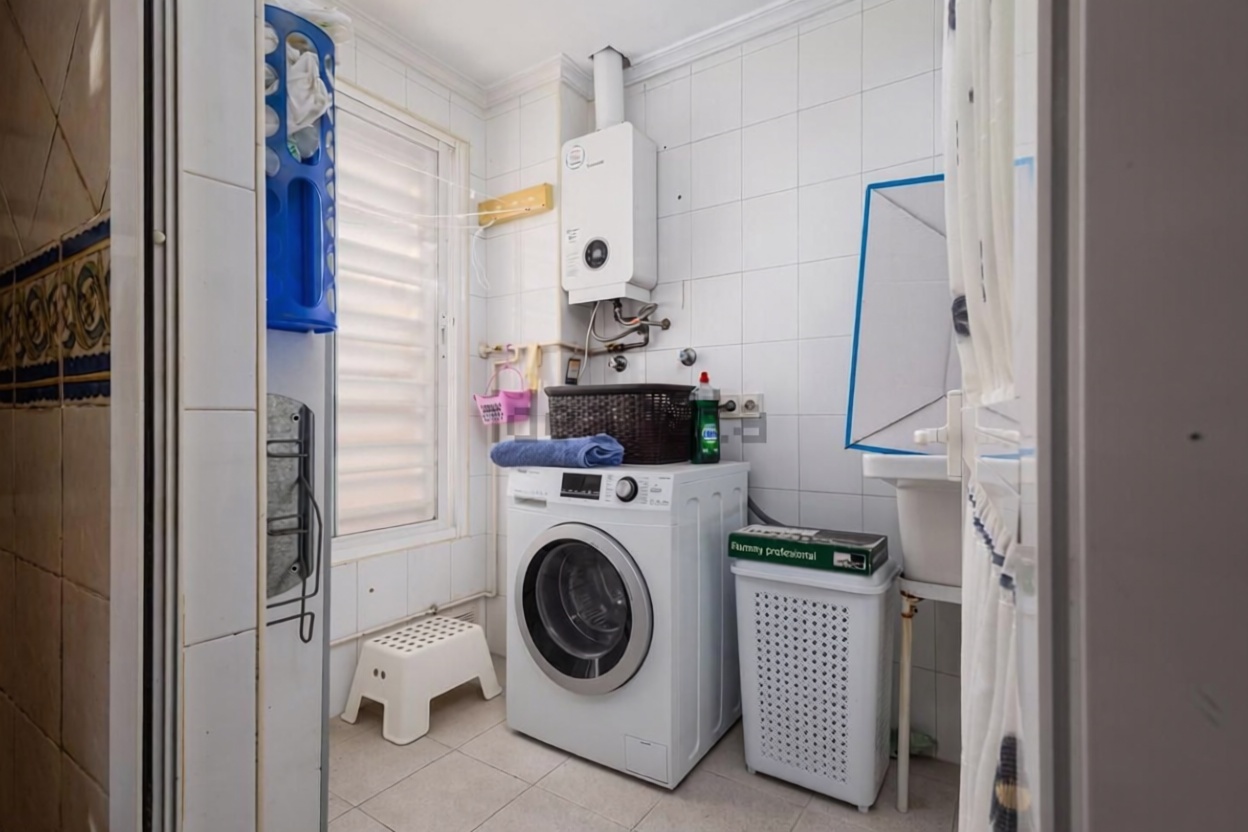 Apartamento em primeira linha de praia em Málaga — Casa banho