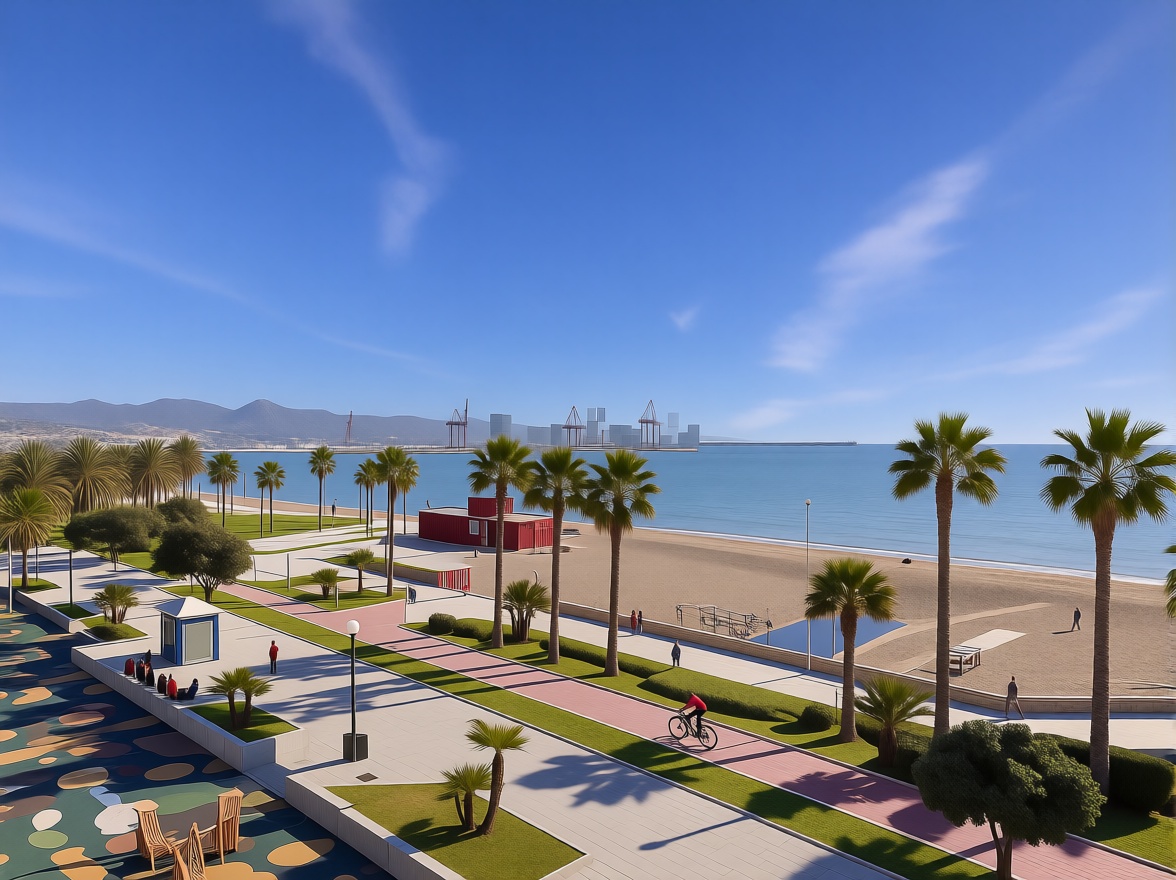 Appartement en première ligne de plage à Málaga — Vue mer
