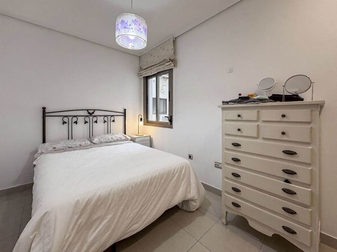 Appartement en première ligne de plage à Málaga — Chambre