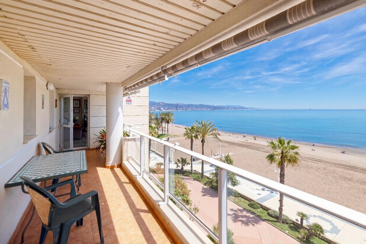 Appartement en première ligne de plage à Málaga