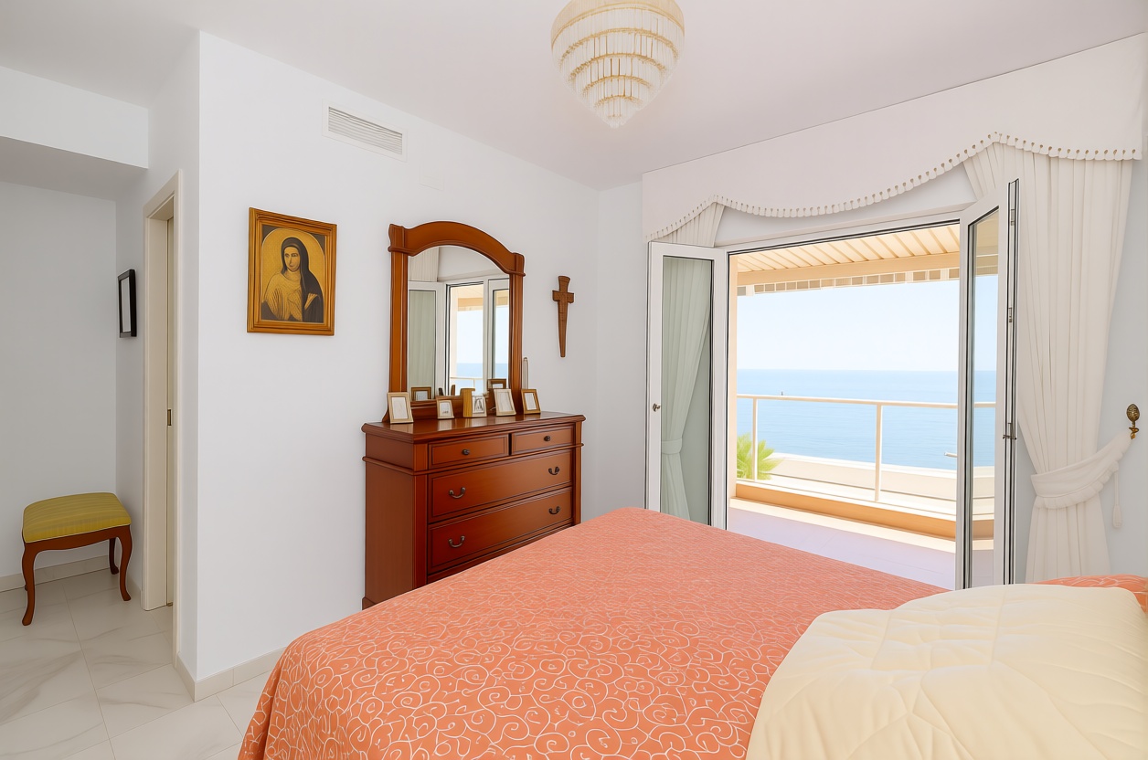 Appartement en première ligne de plage à Málaga — Cuisine