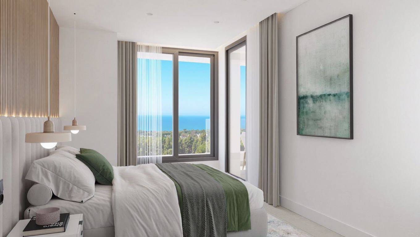 Apartamento em primeira linha de praia em Málaga — Quarto