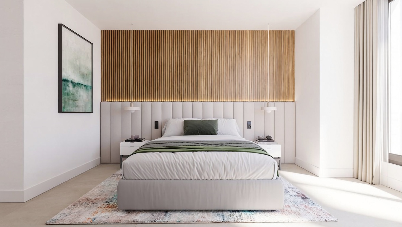 Apartamento em primeira linha de praia em Málaga — Quarto