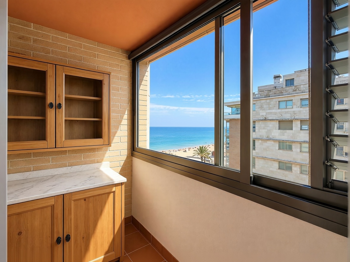 Apartamento em primeira linha de praia em Málaga — Casa banho