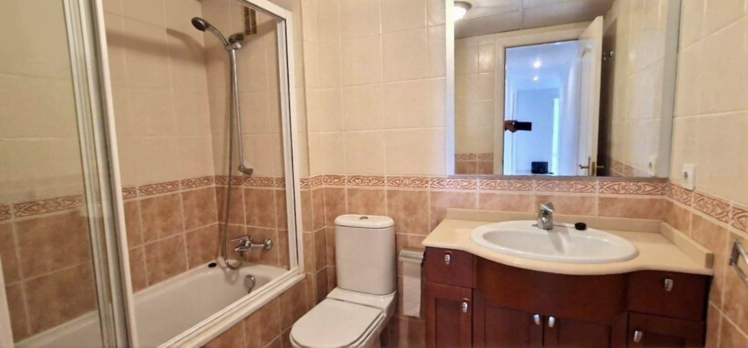 Apartamento em primeira linha de praia em Málaga — Casa banho