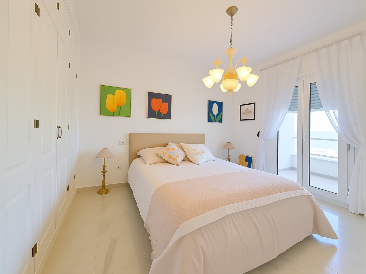 Appartement en première ligne de plage à Málaga — Chambre