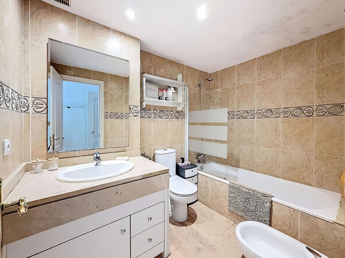 Appartement en première ligne de plage à Málaga — Sanitaires