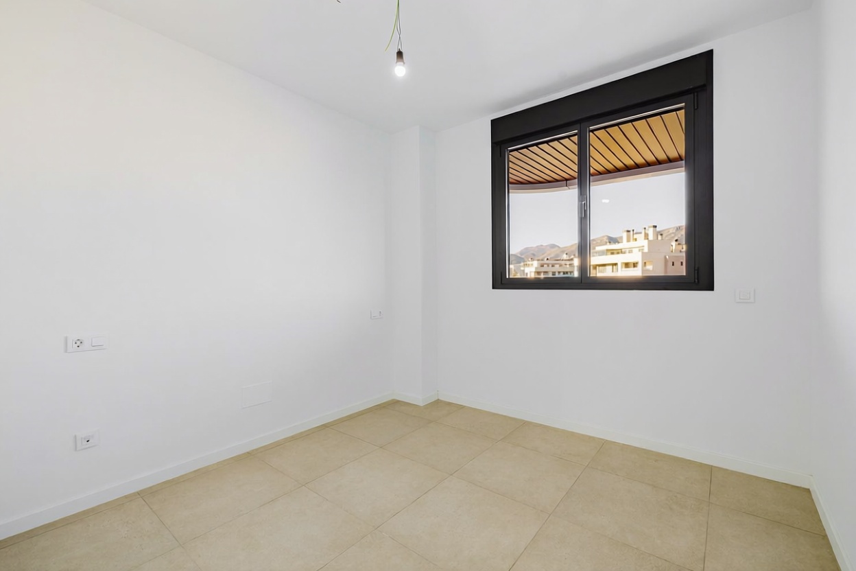 Appartement en première ligne de plage à Torremolinos — Chambre