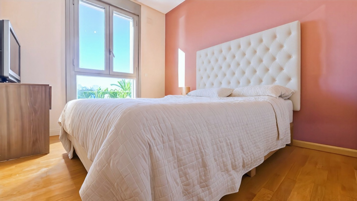 Appartement en première ligne de plage à Málaga — Chambre