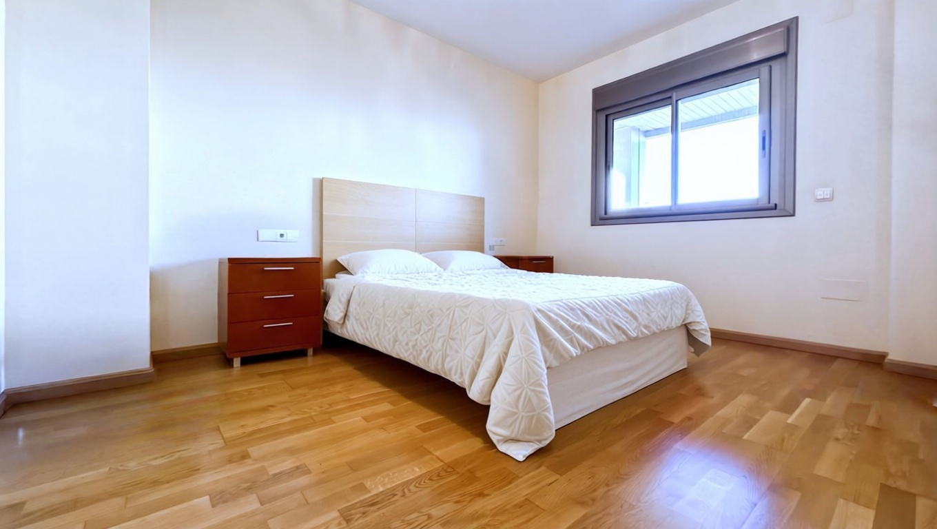 Appartement en première ligne de plage à Málaga — Chambre