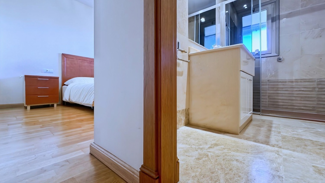 Appartement en première ligne de plage à Málaga — Sanitaires