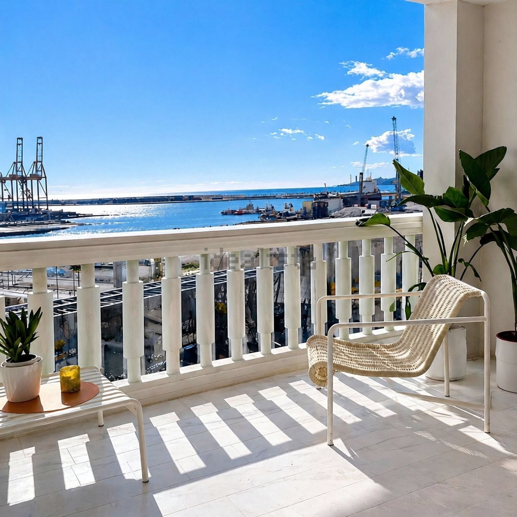 Appartement en attique en première ligne de mer à Málaga