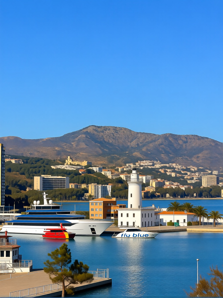 Ático em primeira linha de mar em Málaga — Vista mar