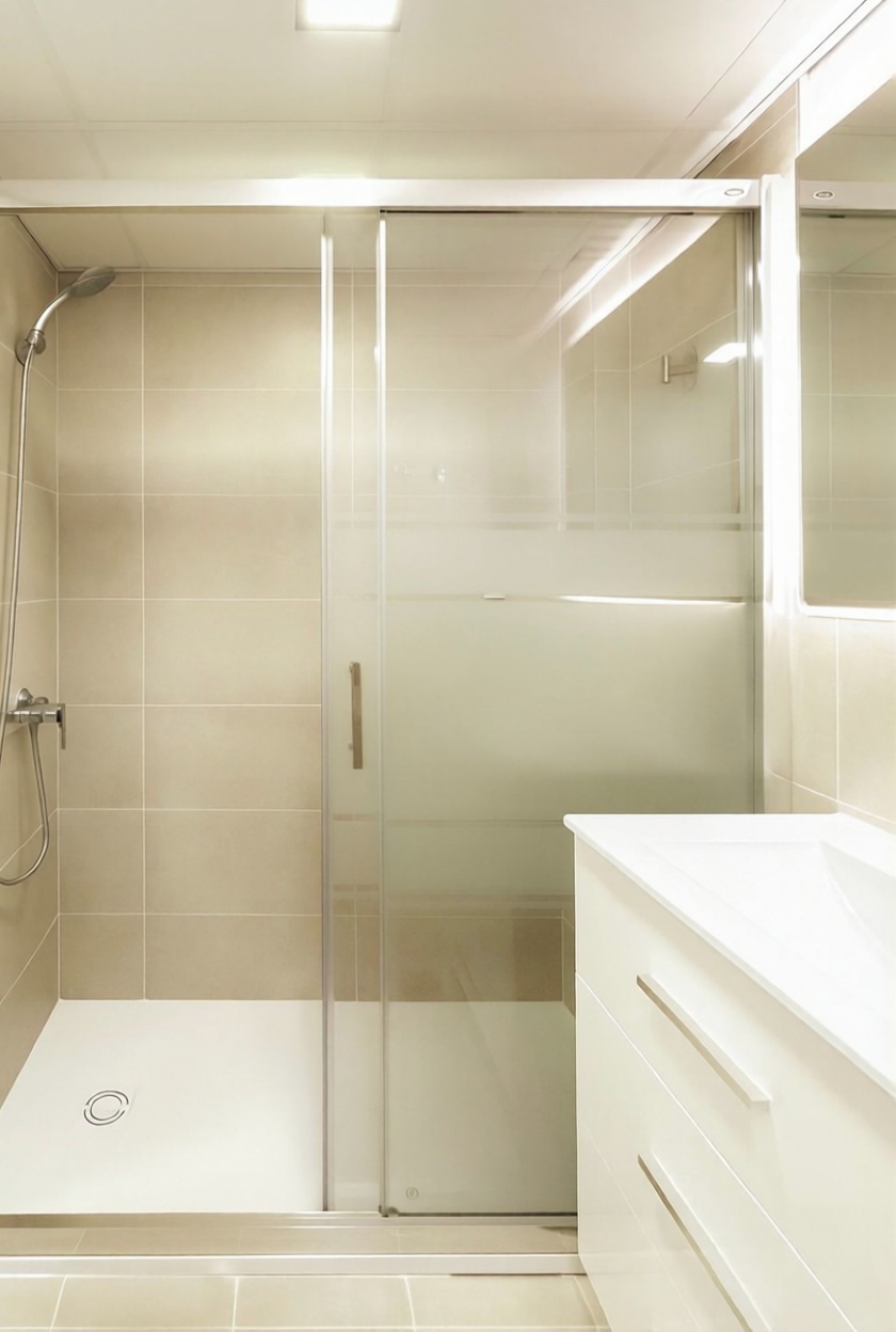 Ático em primeira linha de mar em Málaga — Casa banho