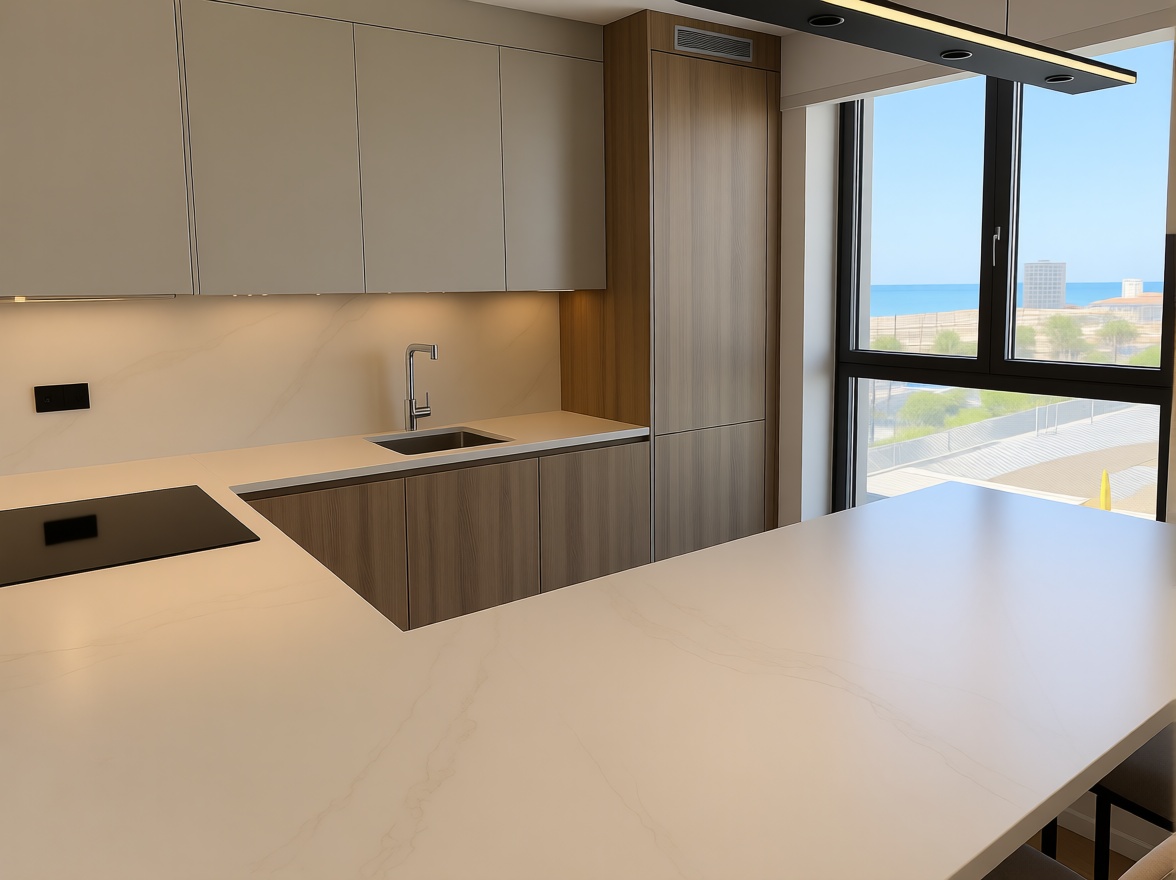 Appartement en première ligne de plage à Málaga — Cuisine