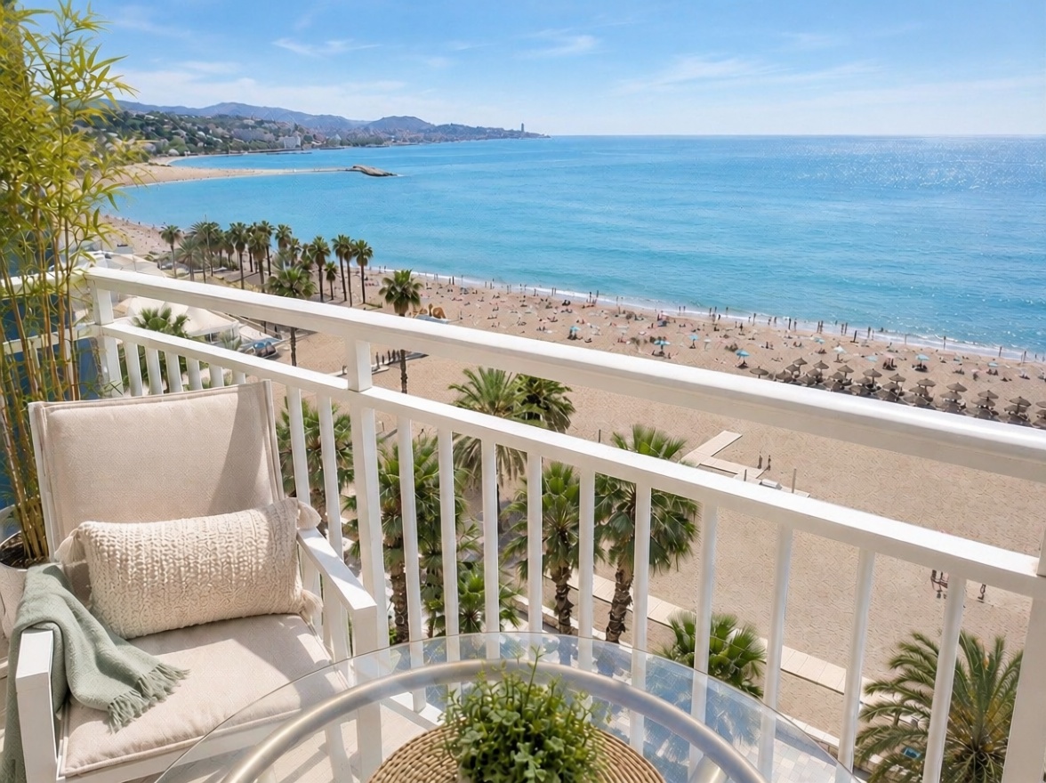 Appartement en première ligne de plage à Málaga