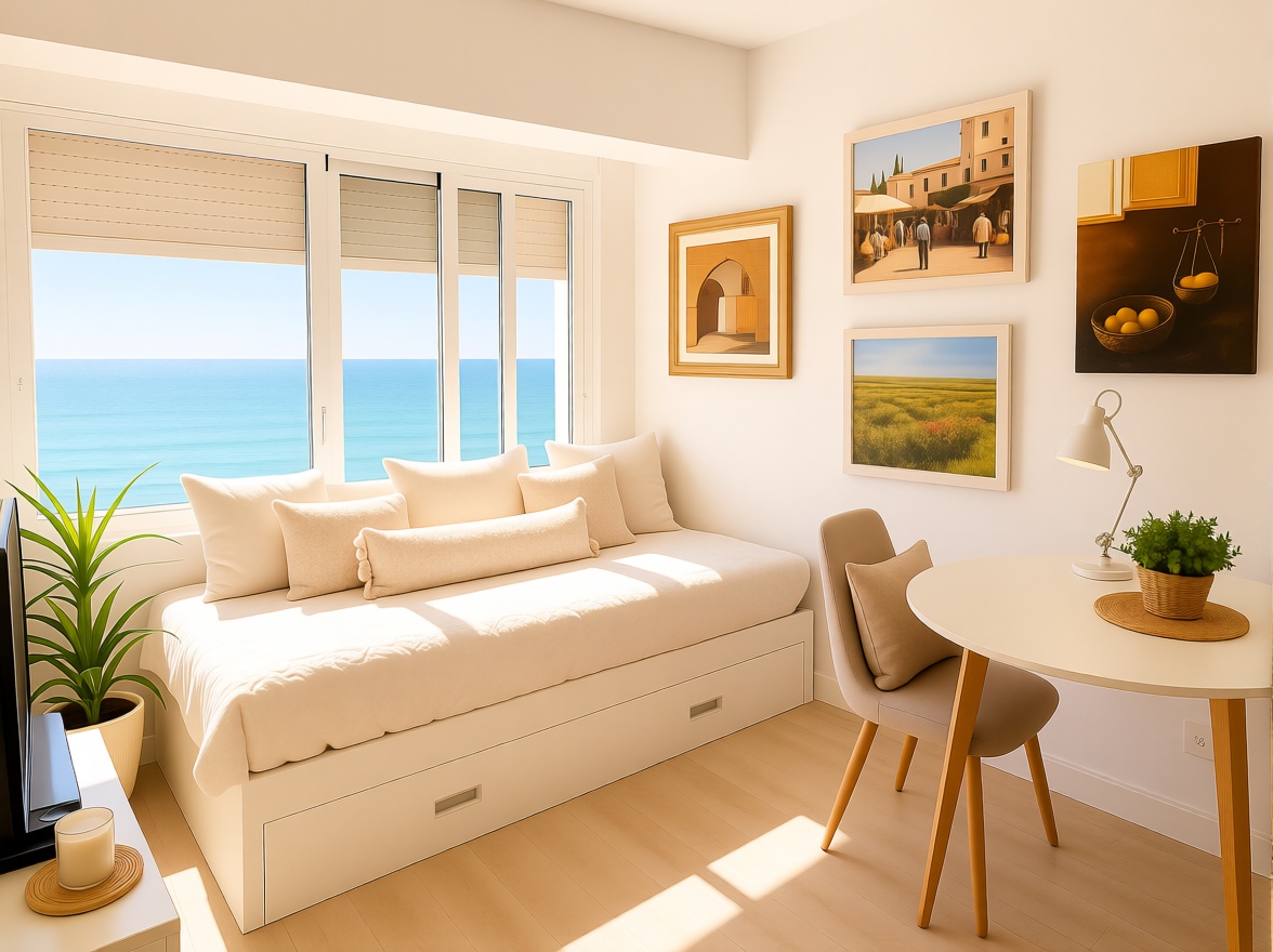 Apartamento em primeira linha de praia em Málaga — Quarto