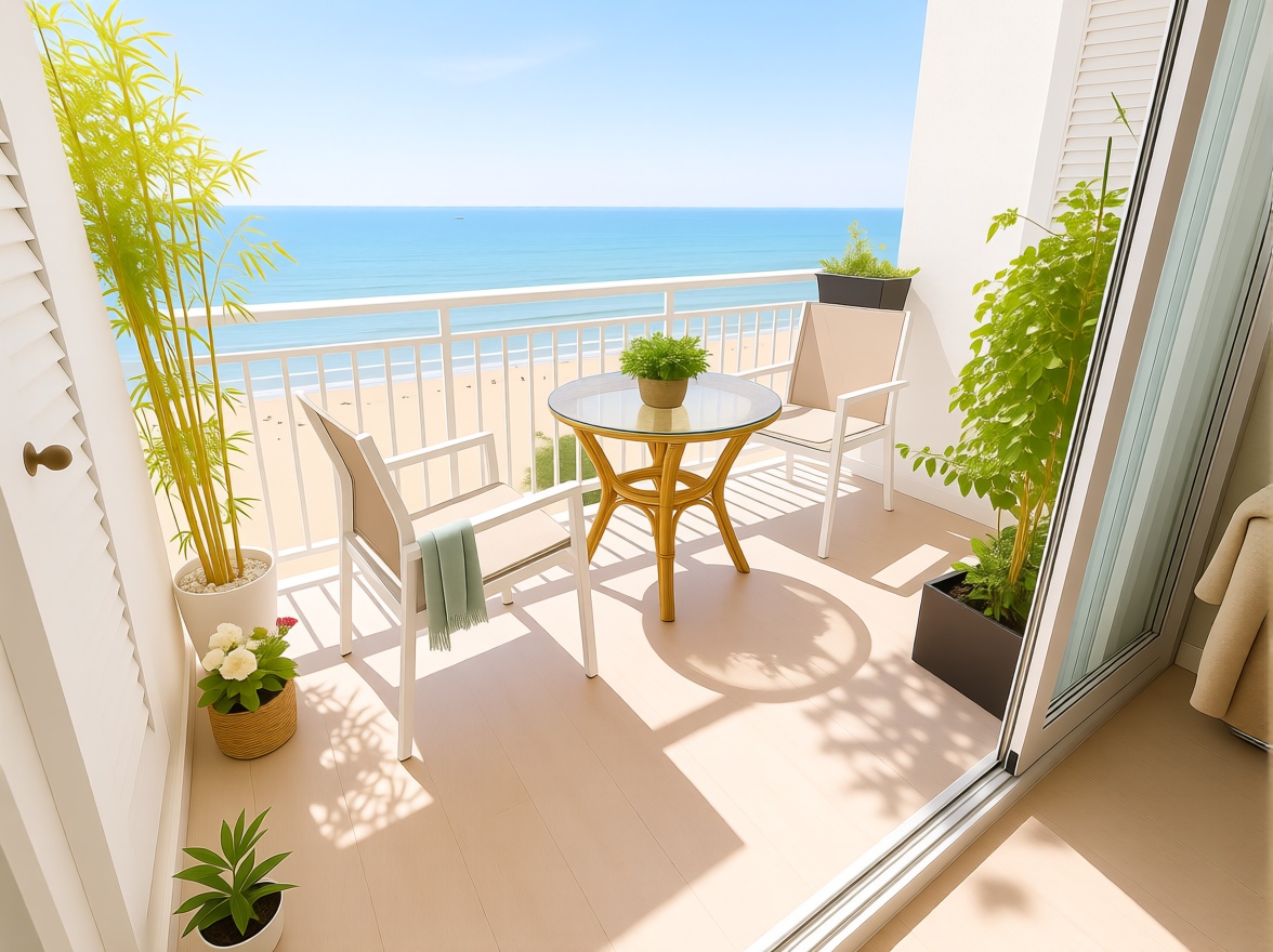 Apartamento em primeira linha de praia em Málaga — Terraço mar