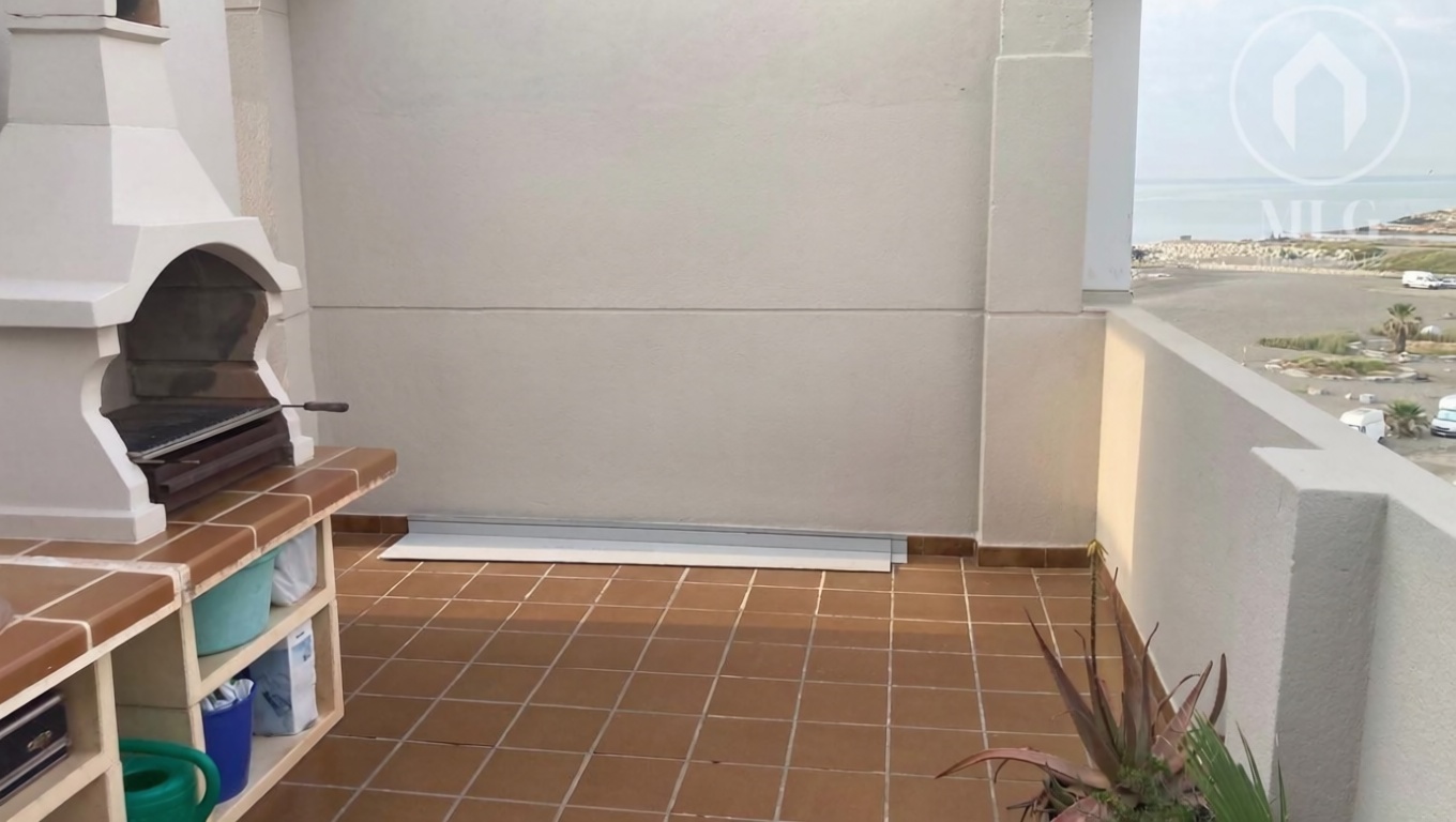 Duplex en première ligne de plage à Málaga