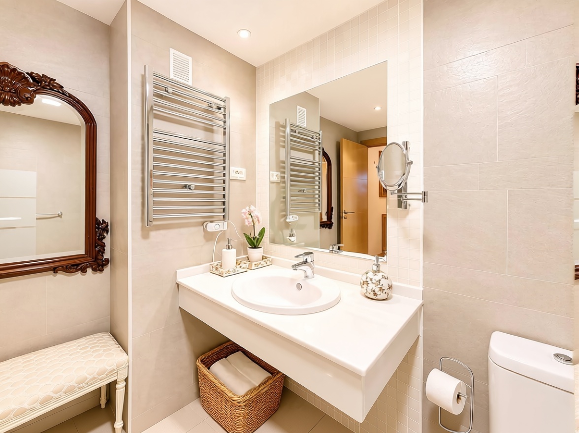 Appartement en première ligne de plage à Málaga — Sanitaires
