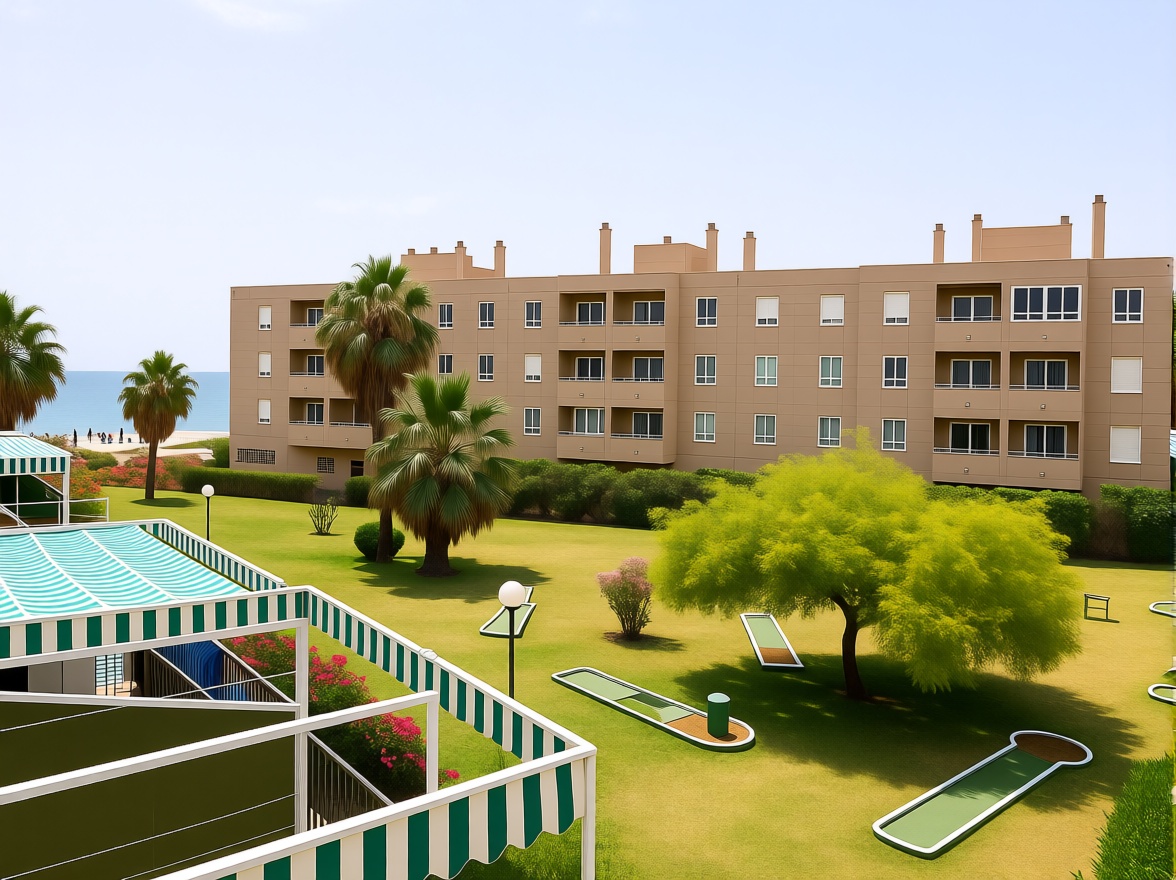 Duplex en première ligne de plage à Málaga — Terrasse mer