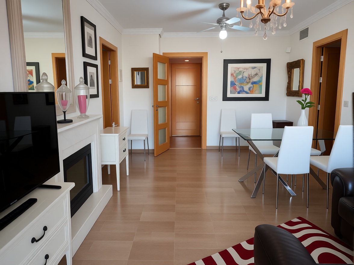 Appartement en première ligne de plage à Málaga — Séjour