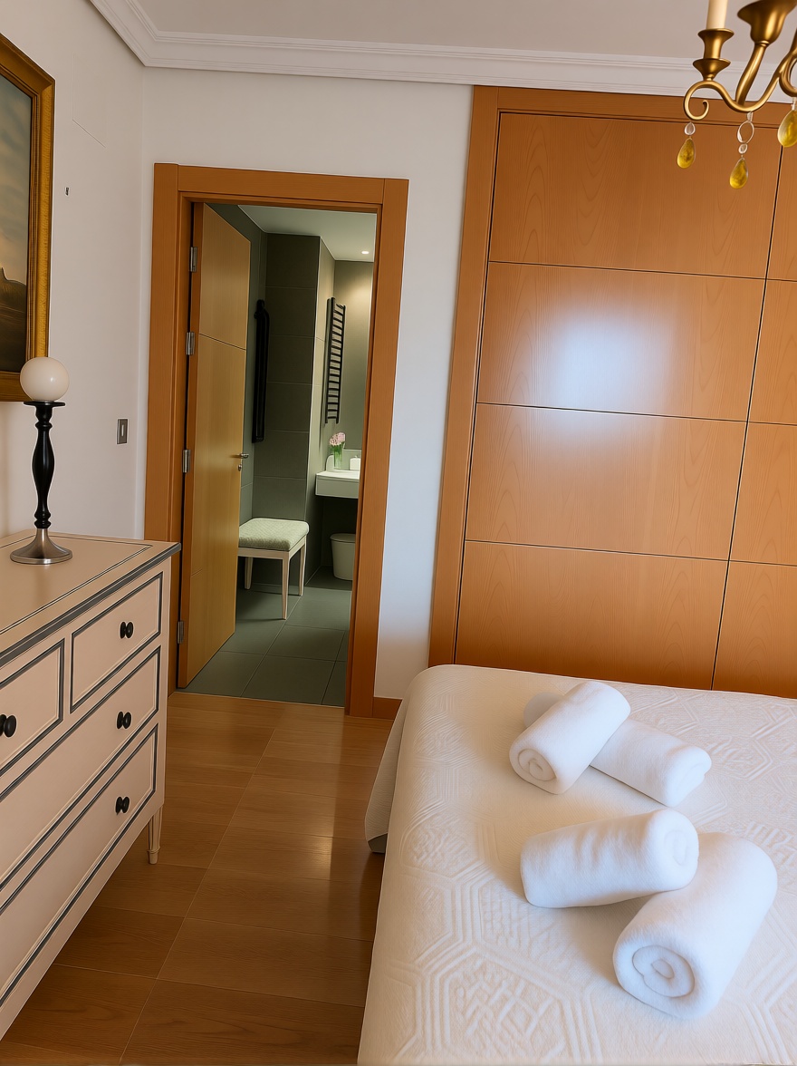 Appartement en première ligne de plage à Málaga — Sanitaires