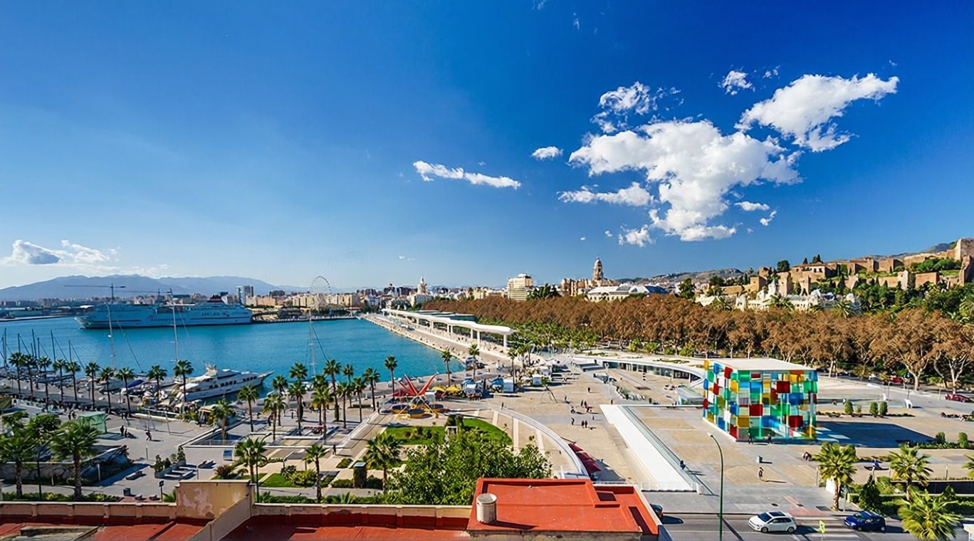 Appartement en première ligne de plage à Málaga — Vue mer