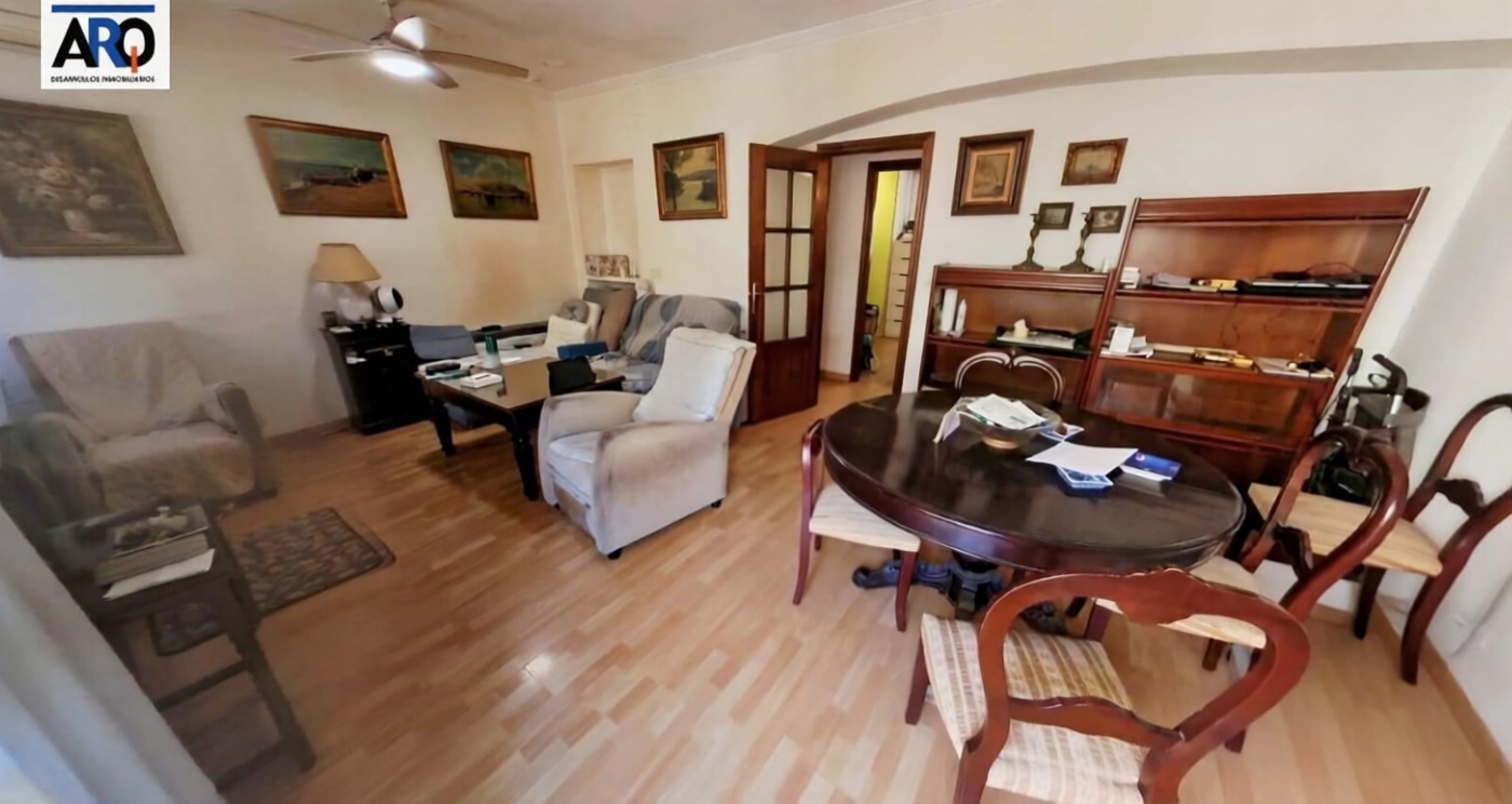 Appartement en première ligne de plage à Málaga — Séjour