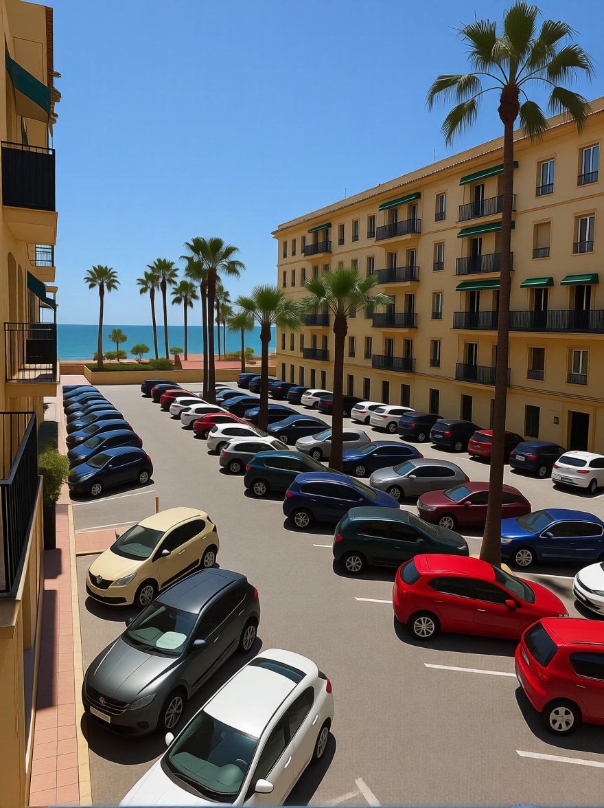 Appartement en première ligne de plage à Málaga — Vue mer