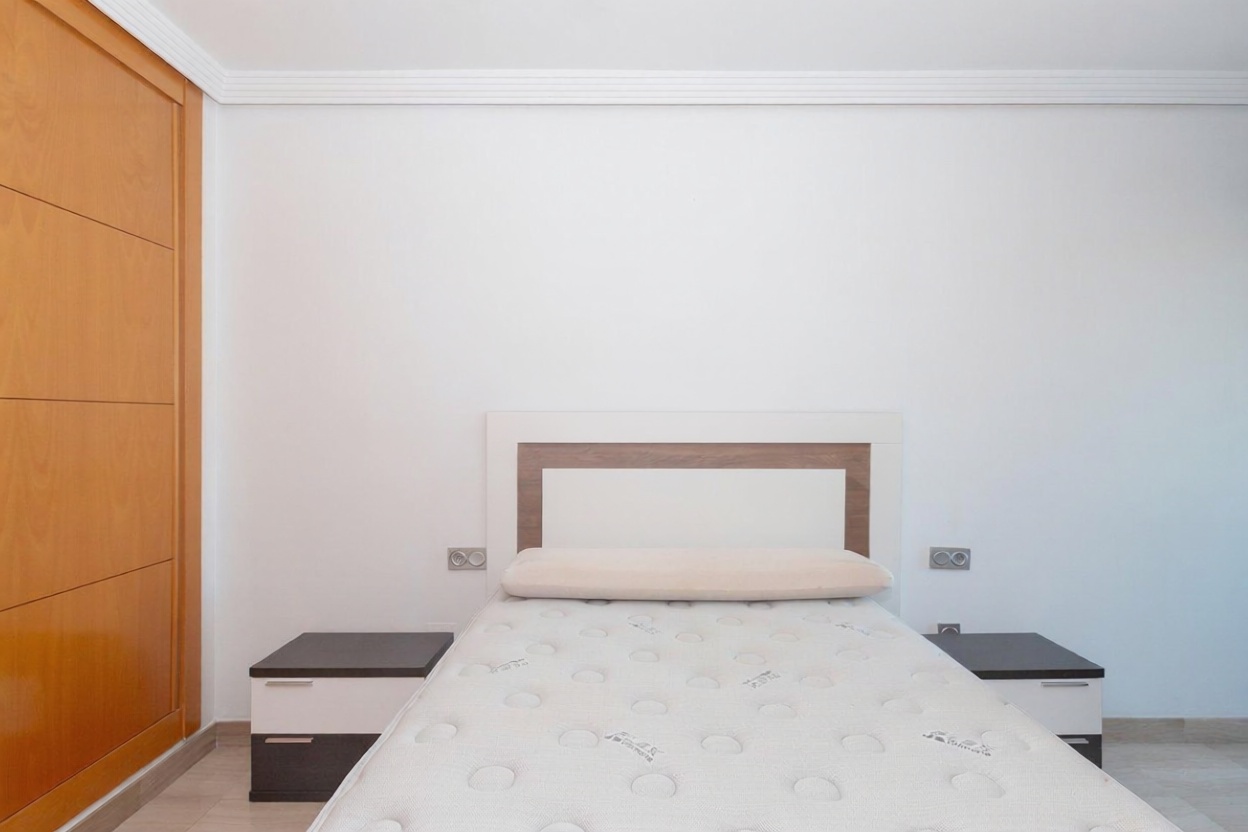 Apartamento em primeira linha de praia em Málaga — Quarto