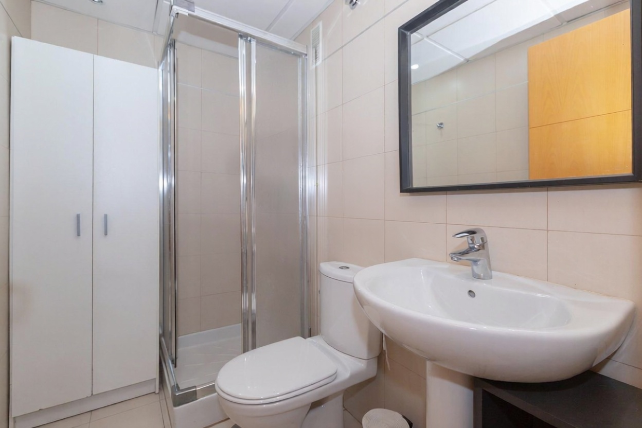 Apartamento em primeira linha de praia em Málaga — Casa banho